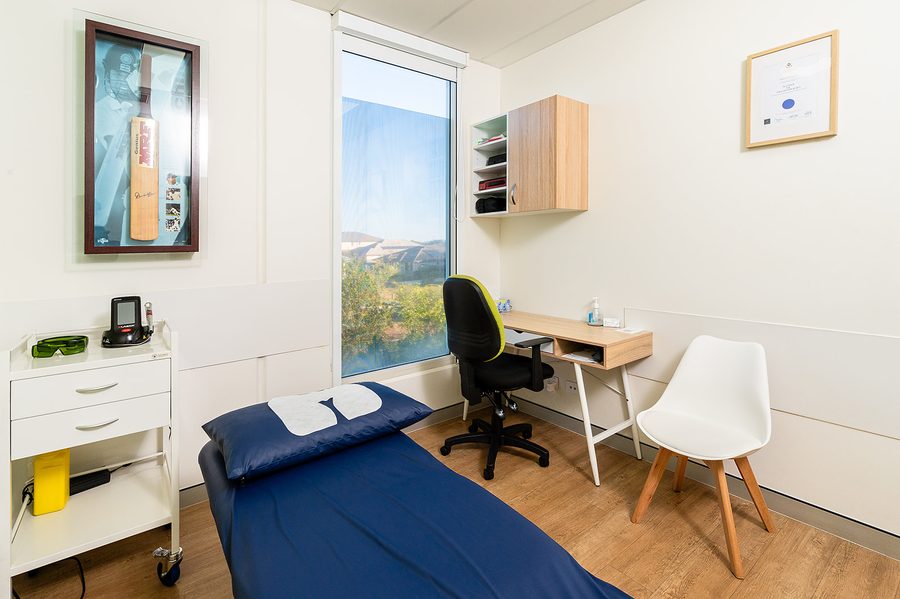 The Narangba clinic treatment room