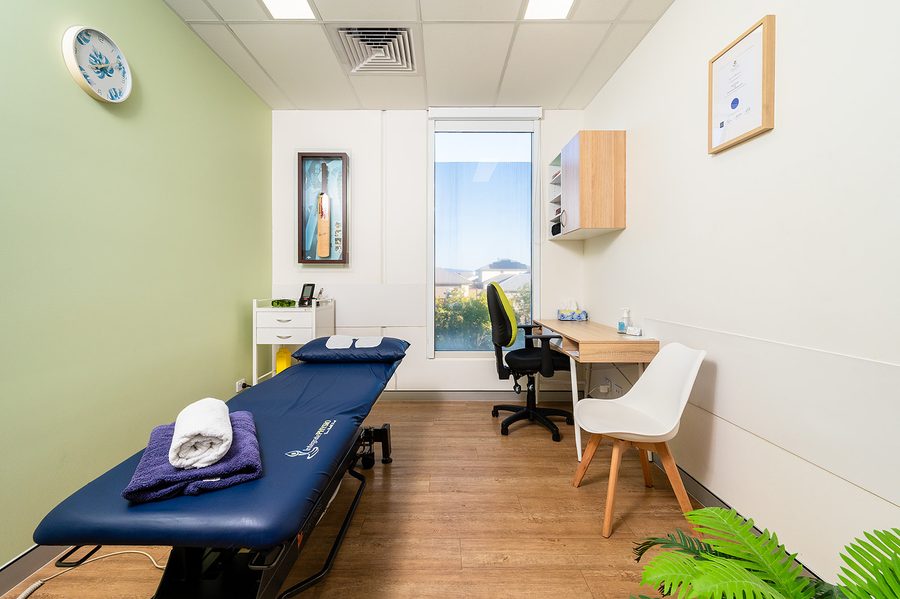 The Warner clinic treatment room